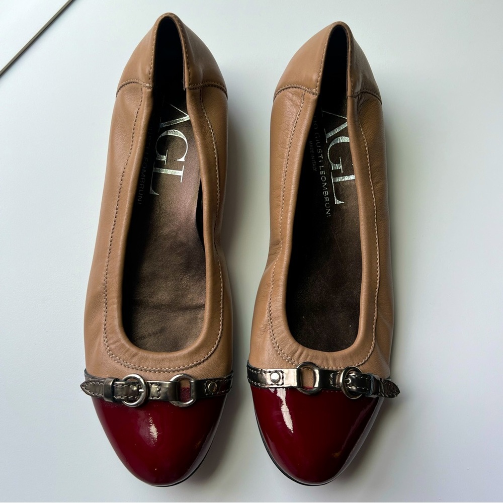 ATTILIO GIUSTI LEOMBRUNI AGL
Women's Monika Cap Toe Ballet Flats size 10